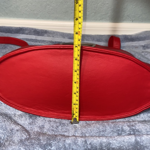 Unique Nwot Cover B Unique Leather Crossbody Bag Germany - red - Picture 7 of 11